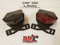 ท้ายสั้น crf300 l m rally โครงเหล็ก#2mm ไฟท้าย crf300 l rally