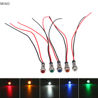 MIAO ไฟแสดงสถานะ LED 5X 12V-24V 6MM, แผงหน้าปัดแผงหน้าปัดไฟเตือน