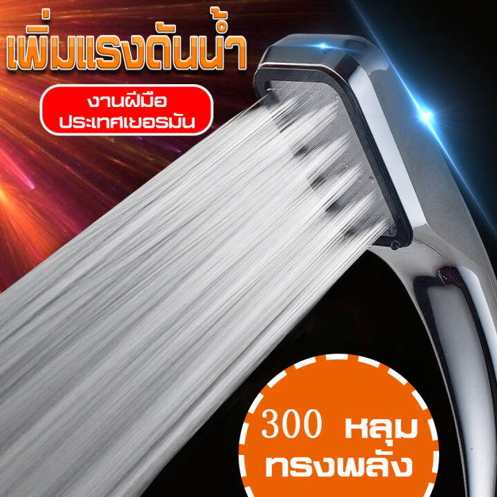 ช่วยเพิ่มแรงดันน้ำ-และประหยัดน้ำ-spa-energy-spray-shower-head-ฝักบัวประหยัดน้ำ-ฝักบัวอาบน้ำ