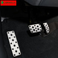 2021Carmilla Car Pedals Kit for Subaru Forester 2018-2021XV 2017-2021 Impreza 2015-2021 Gas Brake Pedal Restfoot Pedal Covers