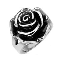 [COD] and hot selling foreign trade wholesale retro personality rose lady ring simple index finger