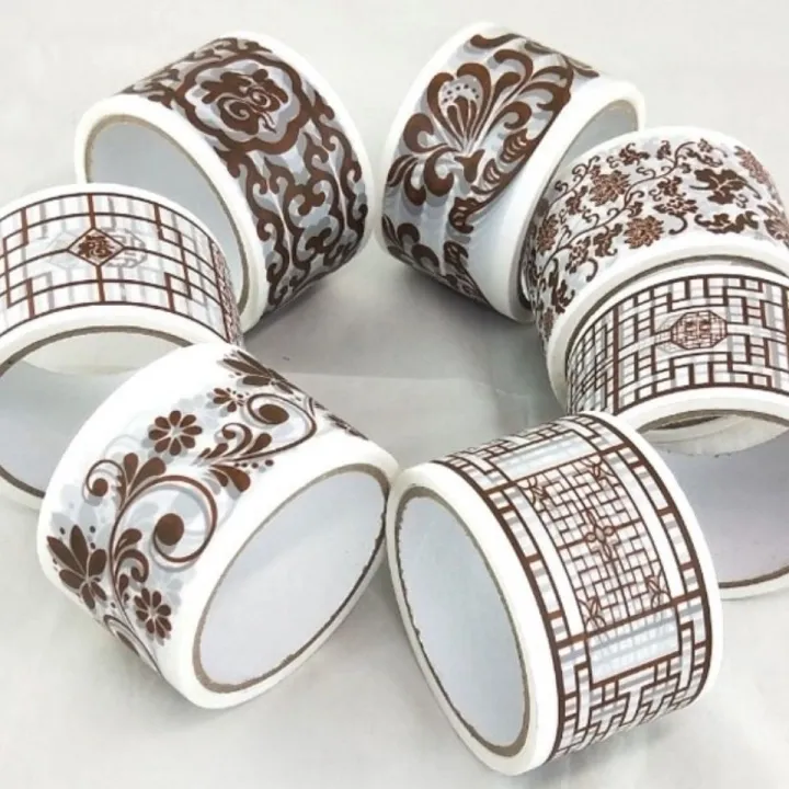 chinese-style-blue-and-white-porcelain-sticker-tape-wall-decoration-border-kindergarten-background-edge-strip-ring-creation-corridor-material