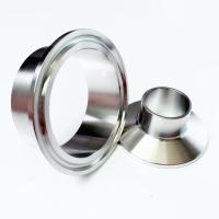 12.7mm 1/2 Pipe OD Butt Weld x1.5 Tri Clamp SUS 304 Stainless Steel Sanitary Fitting Coupling Home Brewing Beer Wine