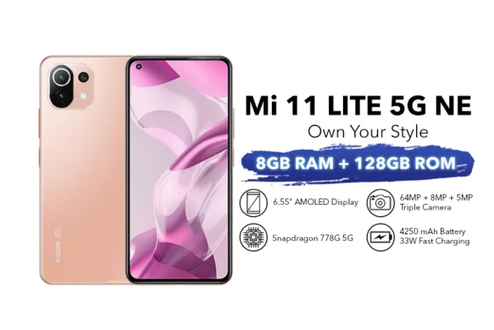 Xiaomi Mi 11 Lite 5G NE (8GB+128GB/256GB) Original MY Set | Lazada