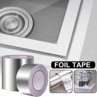 Kitchen Pipe Aluminum Foil Tape High Temperature Resistance Heat Insulation Waterproof Leakproof Sealing Thermal Resistance Tape