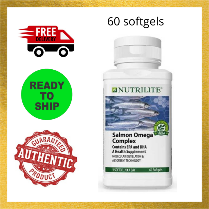 Amway NUTRILITE Salmon Omega Complex (60 sg) 100 Amway Original