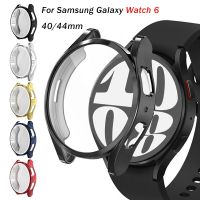 Watch Case for Samsung Galaxy Watch 6 40mm 44mm Screen Protector Soft TPU All-Around Protective Cover for Watch 6 40mm44mm Shell