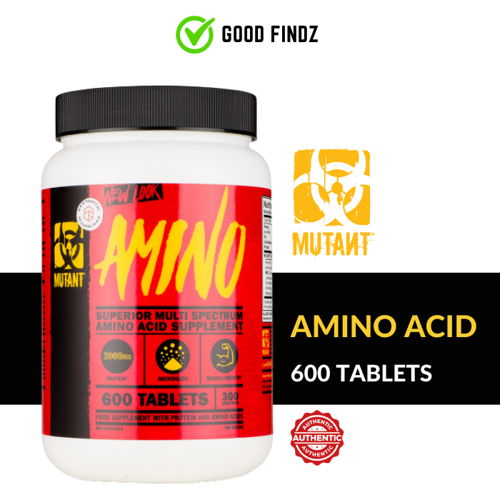 Mutant Amino Acid 600 Tablets | Lazada PH