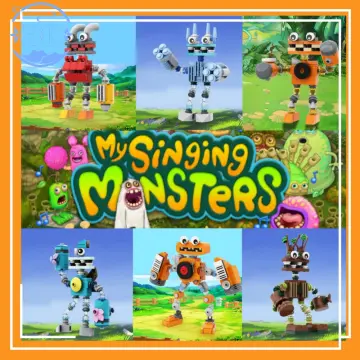 My Singing Monsters Model Building Blocks Toys Set Furcorn Wubbox Mammott  Bricks