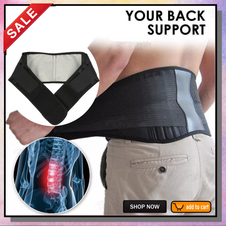 LUMBAR BELT Self-heating Magnetic Therapy | Lazada PH