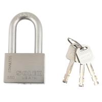 ✨สุดพิเศษ✨ กุญแจลูกปืน SOLEX S50L-PREMIUM 50 มม. กุญแจคล้อง SOLEX S50L-PREMIUM 50M SS PADLOCK SINGLE