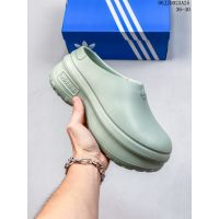 s06l5u8y0 Adidas Adifom Stan Mule รองเท้าแตะลําลอง ส้นหนา ใส่สบาย กันลื่น เหมาะกับการเล่นกีฬา แฟชั่นฤดูร้อน สําหรับสตรี