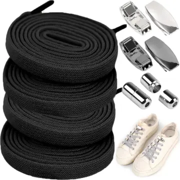 10x Shoe Lace Shoelace Buckle Rope Clamp Cord Lock Run Clips