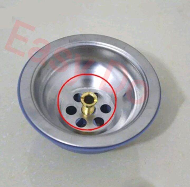 Sink Strainer Screw Strainer Threaded Screw Connector Sink Bolts Screw