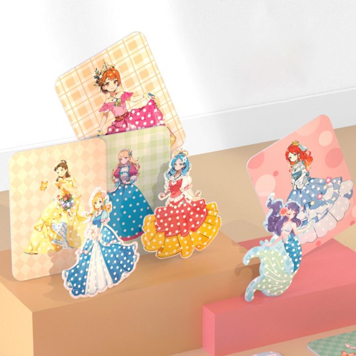 1-set-painting-sticker-diy-craft-toys-kid-art-girls-poking-princess-dress-handmade-magical-children-gifts-diy-poke-toys