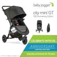 [คูปองลดเพิ่ม+เงินคืน] Baby Jogger City Mini GT Special Edition รถเข็นเด็ก รุ่นลิมิเต็ด อิดิชั่น ใหม่! มาพร้อม Belly Bar ล้อยางขนาดใหญ่ เบาะกว้างยาวเป็นพิเศษ ระบบเบรคมือ  รับน้ำหนักได้ 29 กก.