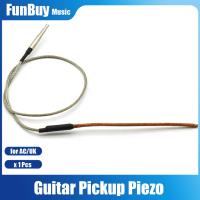 ‘【；】 Guitar Pickup Stick Passive Piezo Pickup Soft Saddle Transducer Pickup For Ukulele Acoustic Guitar Classical Guitarra