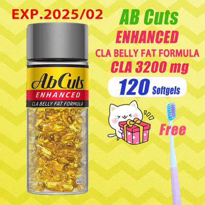 Ab Cuts Enhanced CLA Belly Fat Formula 3200 mg 120 Softgels