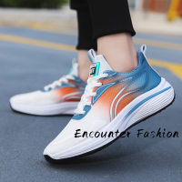 Encounter Fashion  รองเท้าผ้าใบผู้ชาย รองเท้ากีฬาผช รองเท้าแฟชั่นผู้ชาย ใส่สบาย 2023ใหม่ 36Z230908