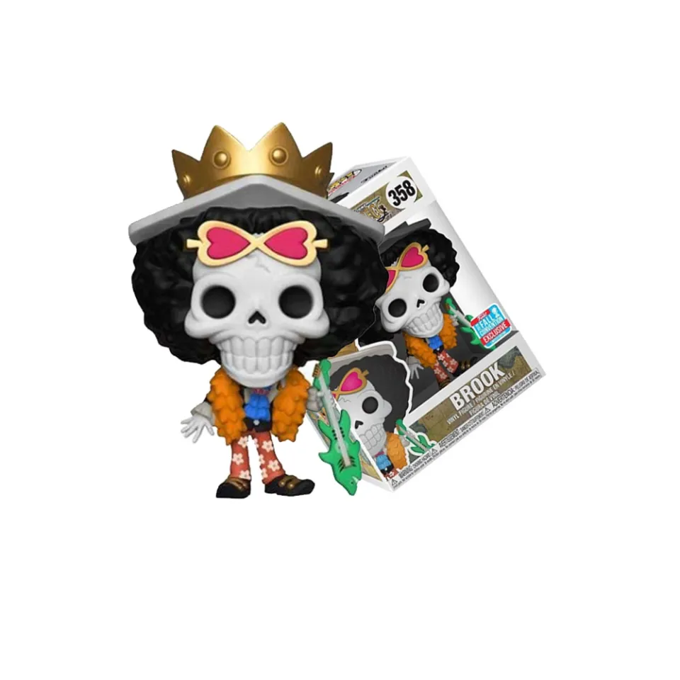 Funko Pop Luffy 98 Gear Four 926 Ace 100 Law 101 1016 Zoro 327 Brook 358  1288 Usopp Shanks Anime One Piece Action Figures Toys