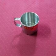 Cốc inox không gỉ dung tích 150ml có quai cầm