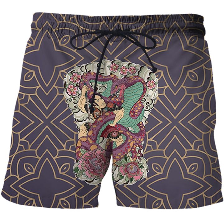 tarot-pattern-series-3d-print-mens-short-pants-beach-shorts-fashion-streetwear-male-casual-board-shorts-trousers-clothing