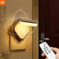 [Super bright bulb] Xiaomi ไฟกลางคืนปลั๊กสำหรับให้นมลูกที่เสียบกับสวิตช์ให้อาหารเด็กทารกข้างเตียงที่สว่างมาก Pelindung Mata โคมไฟห้องนอนห้องนอน