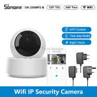 ITEAD SONOFF กล้อง WiFi กล้องรักษาความปลอดภัย IP อัจฉริยะ 1080P HD กล้องวงจรปิด ทิศทางที่ยืดหยุ่น 340 ° ครอบคลุม Night Vision กล้องเฝ้าระวังเครือข่ายเสียงสองทาง