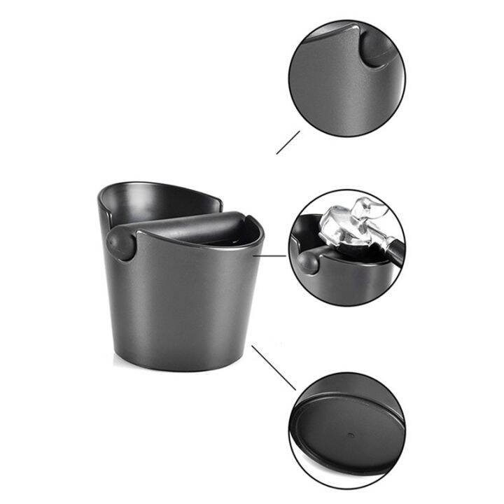 household-small-slag-tank-coffee-knocking-slag-bucket-non-slip-waste-slag-bucket-coffee-slag-recycling-bucket