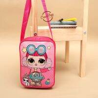 Multi Variant Cartoon Character Graphic Printed Sling Bag 15cm x 21cm for Kids