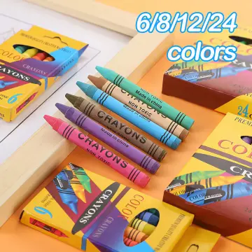8/12 Colors Children's Non Dirty Crayons Students' Art Graffiti Oil  Painting Stick Oil Pastel Pen Set Kids Art Supplies Gifts - AliExpress