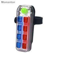 MOMANTON MTB ไฟฉายแบบพกพากลับไฟท้ายหลอดไฟ LED SMD ลูกปัดไฟชาร์จusb ไฟเตือนไฟจักรยานหลักอานจักรยานไฟท้ายจักรยานไฟท้าย