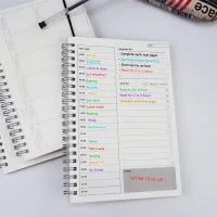 2023 Notebooks Agenda Daily Weekly Monthly Plan Spiral Organizer A5 Note Books Monthly Transparent Schedule Agenda Planner