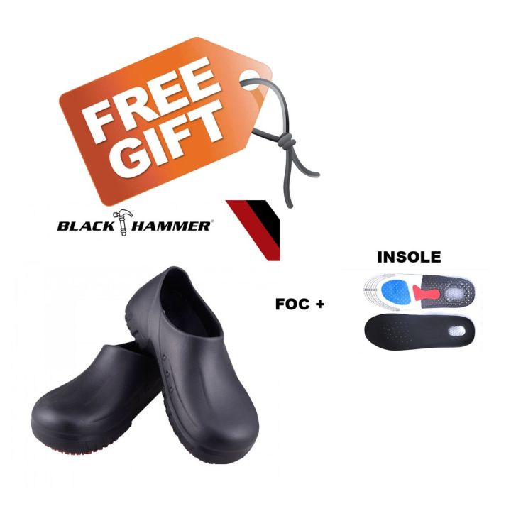 Black hammer safety store clogs