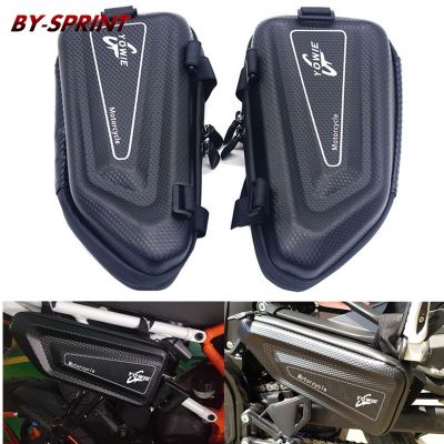 For YAMAHA YZF R1 R15 R6 R3 R125 XT250 XT660Z/660R Motorcycle Side Triangle Hard Shell Package Bag Waterproof Luggage Travel Bag