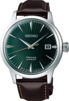 Seiko presage Mens Analog Automatic Watch with Leather Bracelet SRPD37J1