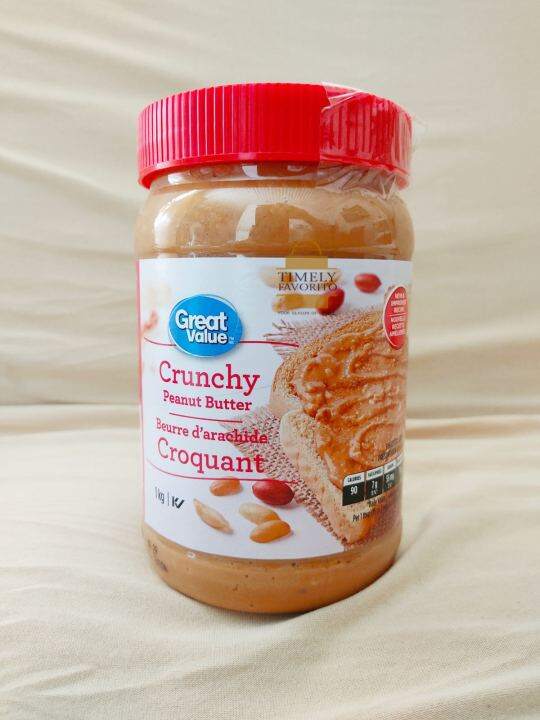 Great Value Crunchy Peanut Butter, 1kg Lazada PH