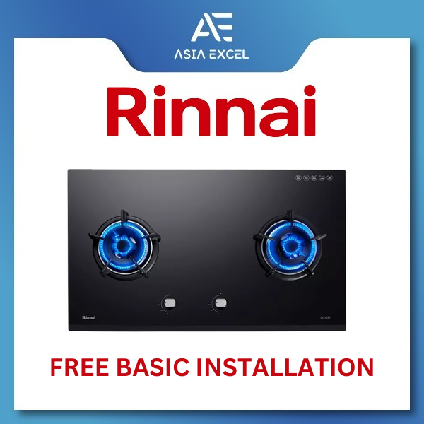 RINNAI RB-92G (RB92G) 2 BURNER HYPER FLAME GLASS HOB | Lazada Singapore