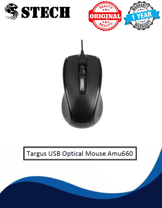 Targus USB Optical Mouse Amu660 Lazada