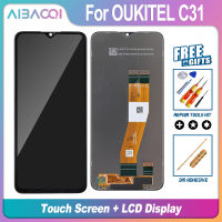 AiBaoQi ยี่ห้อใหม่6.5นิ้วหน้าจอสัมผัส1600X720จอแสดงผล LCD สำหรับ Ouki C31 C31 Pro ศัพท์