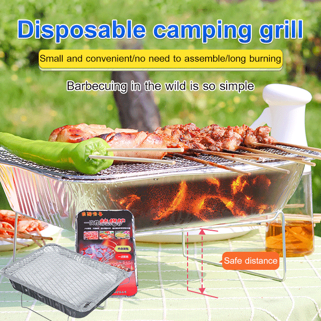 vivivivi Charcoal Grill for Small Spaces Perfect for Balconies