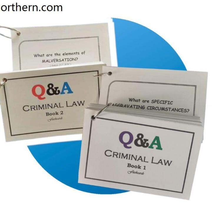 Flashcards - QA Criminal Law Book 1 And 2 | READ DESCRIPTION ...