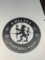 ฉลุลายโลโก้ทีมฟุตบอลเชลซี ฉลุลายเชลซี Chelsea เหล็ก 1.2 mm ขนาด 30x30cm