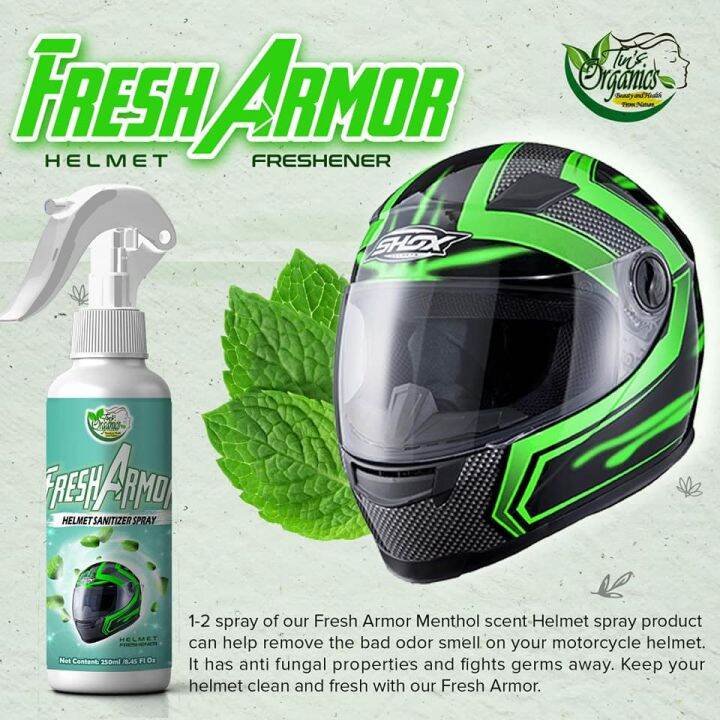 Fresh Armor Organic Helmet Sanitizer Lazada PH
