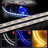 ไฟเส้น LED สำหรับรถยนต์ 3 สี สีขาว สีฟ้า สีเหลือง