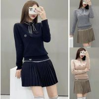 ❐◄ ST ANDREW New Golf Clothing Women 39;s Sweater Sweater Sports Slim Warm Elastic Versatile Set Golf