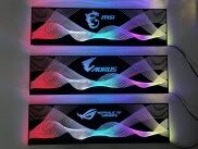 Cover Che Nguồn Máy Tính Led RGB Đồng Bộ Hub Coolmoon Và Mainboard