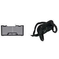 Radiator Grille Guard Cover for Honda X-ADV 750 XADV750 2017-2018 XADV &amp; Passenger Grip Grab Handle Non-Slip Strap