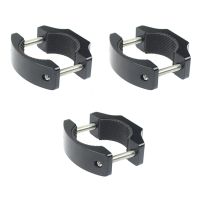 3X 360 Degree Bicycle Motorcycle Handlebar Clip Mount Pipe Clamp Bracket for 9/8 for Action Camera