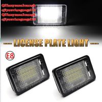 2ชิ้นป้ายทะเบียนรถ LED Canbus โคมไฟท้ายสำหรับ Mercedes-เบนซ์ GLK X204 2007 2008 2009 2010 2011 2012 2013 (10)